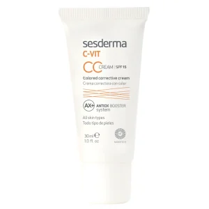 SESDERMA C-VIT CC Cream SPF15 (Crema Correctora Con Color) 30 ml