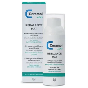 Ceramol Rebalance Mat Frasco airless de 50 ml